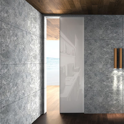 کیفیت  Anodized Hidden cavity Aluminium Internal Sliding Doors Wall Mounted کارخانه