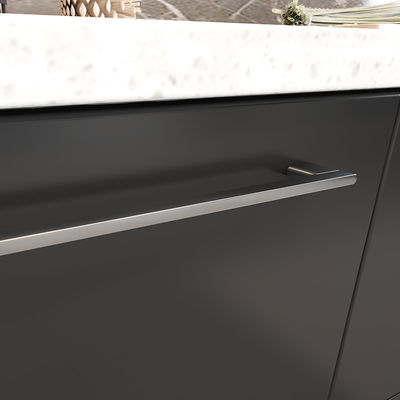 200mm 228mm کابینت سیاه مات دستگیره های سخت افزاری دستگیره های کشنده