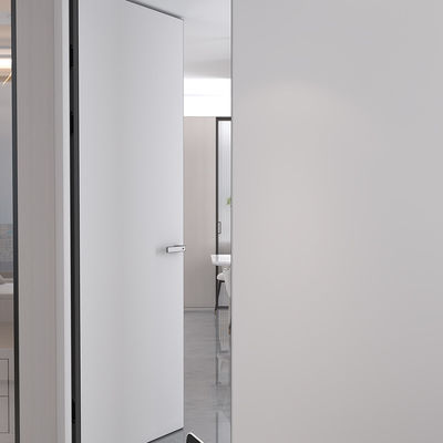 درب های داخلی با قاب آلومینیوم Honeycomb Finish Outward Inward Open