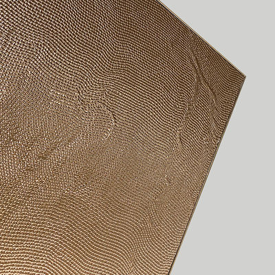 رنگ طلایی لاک آلومینیوم کابینت ماژولار درب فلزی