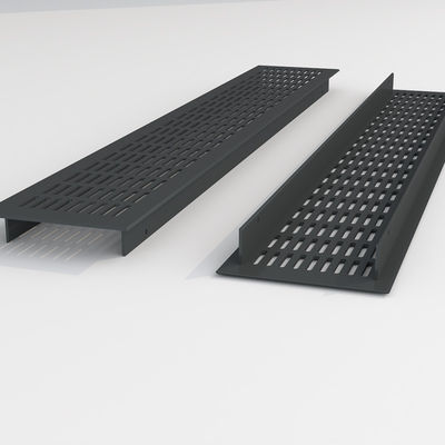 گچ خطی آلومینیوم آلبوم Ac Decorative Ceiling Linear Bar Air Grille